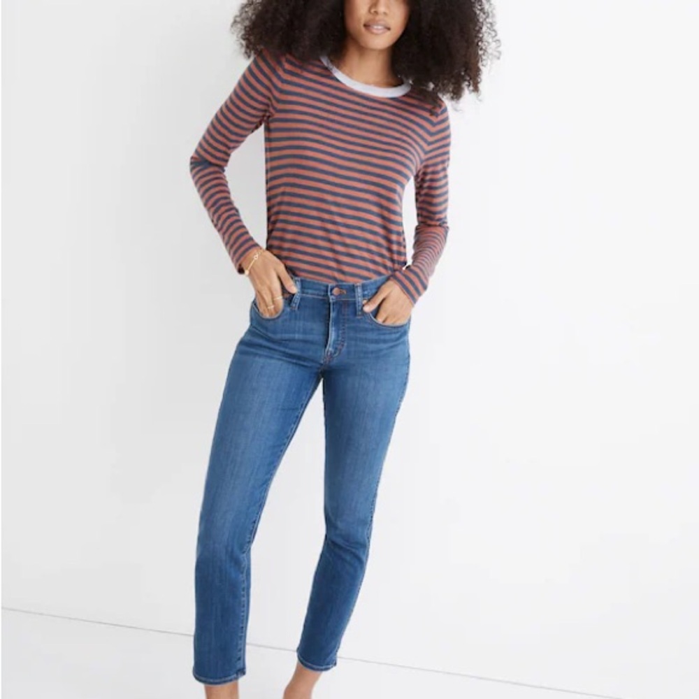 Madewell Blue Ankle Jeans